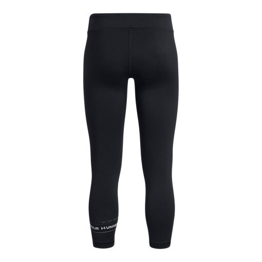 Dziewczęce legginsy treningowe Under Armour G Motion Branded Ankle Leg - czarne