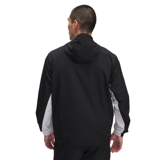 Męska kurtka wiatrówka Under Armour UA Rival Woven - czarna