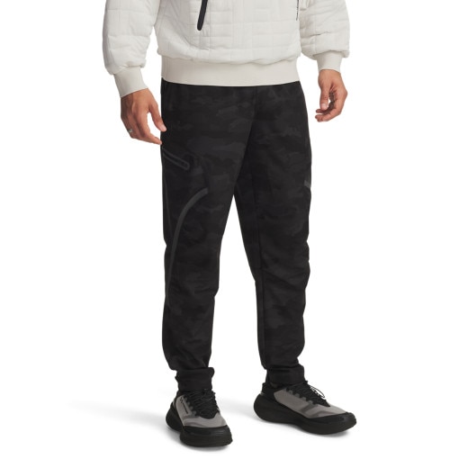 Męskie spodnie treningowe cargo UA Unstoppable Cargo Pant - czarne