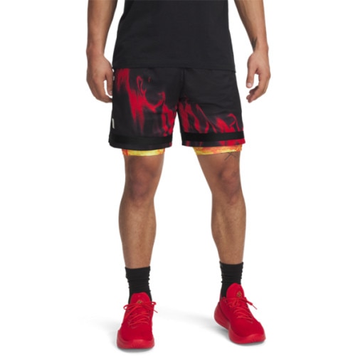 Męskie spodenki do koszykówki Under Armour Curry Statement Short I - czarne