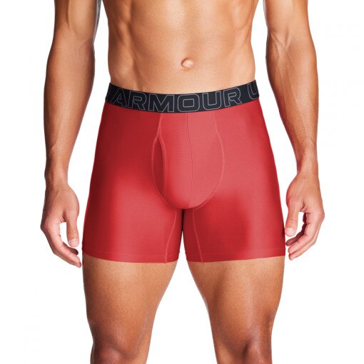 UNDER ARMOUR Męska bielizna treningowa (3pack) Under Armour M UA Perf Tech 6in  multikolor Pomarańcz