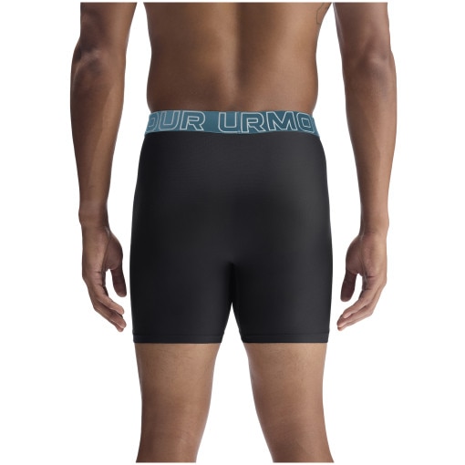 Męska bielizna treningowa (3-pack) Under Armour M UA Perf Tech Mesh 6in - czarna