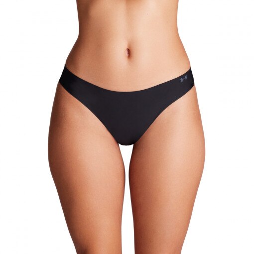 Damska bielizna treningowa (3-pack) Under Armour UA Pure Stretch NS Thong - czarna