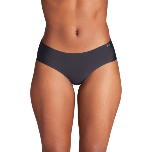 Damska bielizna treningowa (3-pack) Under Armour UA Pure Stretch NS Hip - czarna
