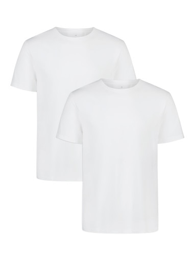  UNDER ARMOUR Męski tshirt bez nadruku (2pack) Under Armour Performance  biały Biały