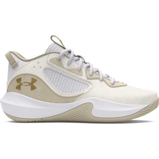 UNDER ARMOUR Buty do koszykówki uniseks Under Armour UA Lockdown 6  beżowe Beżowy