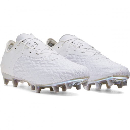 Męskie buty piłkarskie korki lanki Under Armour UA Clone Magnetico Pro2.0 FG - białe