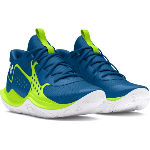 Dziecięce buty do koszykówki Under Armour UA GS JET '23 - zielone