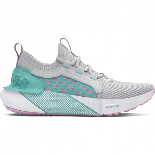 UNDER ARMOUR Dziecięce buty do biegania Under Armour UA GS HOVR Phantom 3 SE  szare Szary