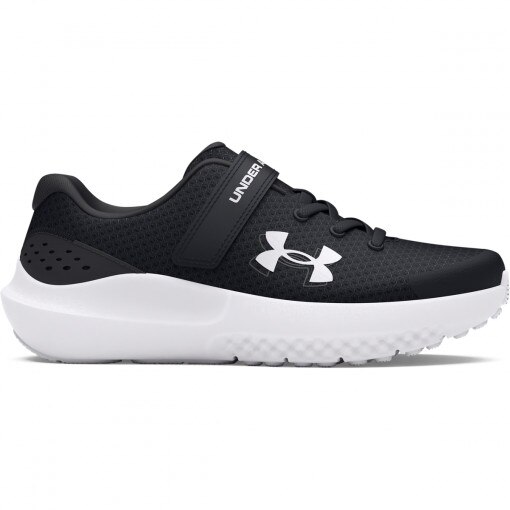 UNDER ARMOUR Chłopięce buty do biegania Under Armour UA BPS Surge 4 AC  czarne Czarny