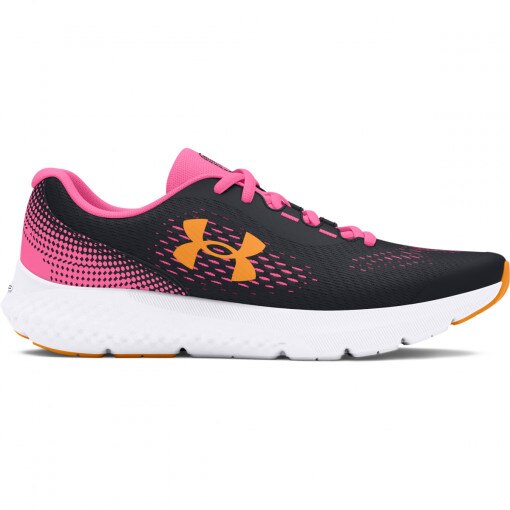UNDER ARMOUR Dziewczęce buty do biegania Under Armour UA GGS Charged Rogue 4 czarne Czarny