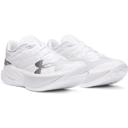 Buty do biegania uniseks Under Armour UA U Velociti Elite 2 - białe