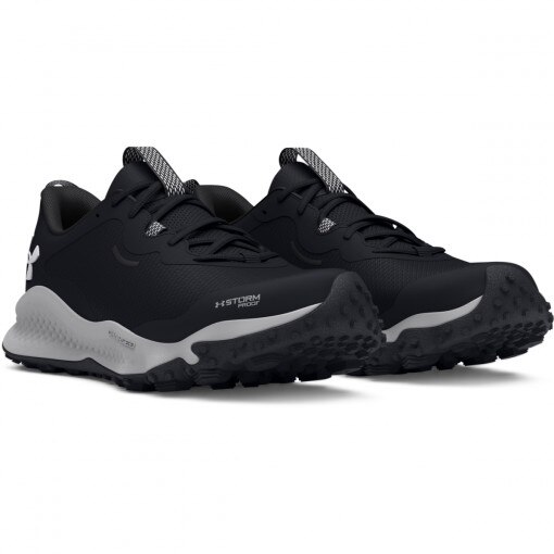 Męskie buty trekkingowe z membraną Under Armour UA Charged Maven Trail WP - czarne