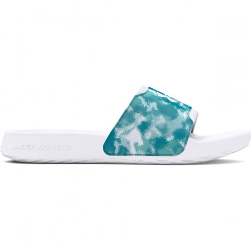  UNDER ARMOUR Damskie klapki Under Armour UA W Ignite Select Graphic   turkusowe Turkusowy