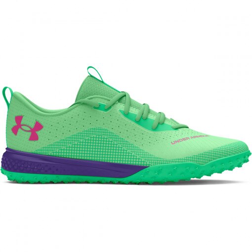UNDER ARMOUR Buty piłkarskie turfy uniseks Under Armour UA Shadow Turf 2.0  zielone Zielony