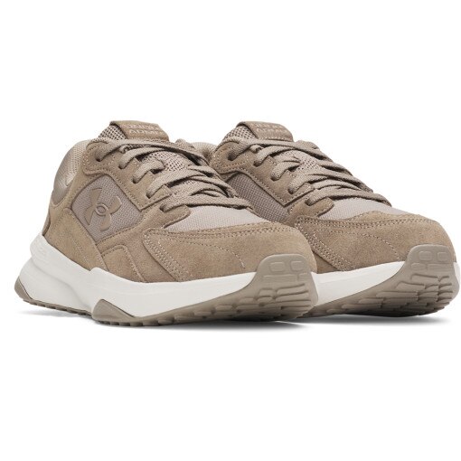 Męskie buty treningowe Under Armour UA Edge SUEDE - brązowe