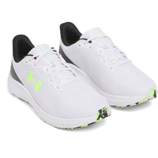 Męskie buty do biegania Under Armour UA Charged Pursuit 4 - białe