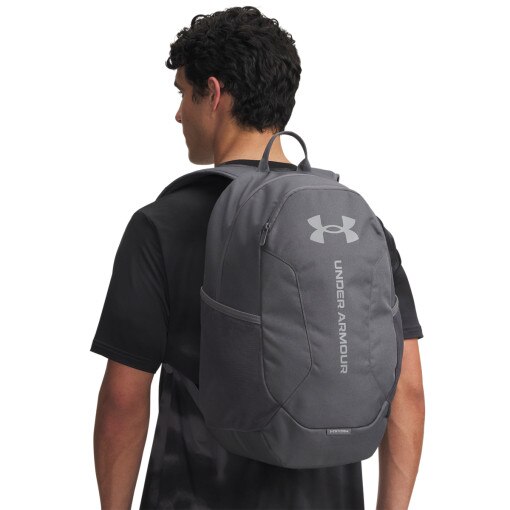 UNDER ARMOUR Plecak uniseks UA Hustle Lite Backpack  szary Szary