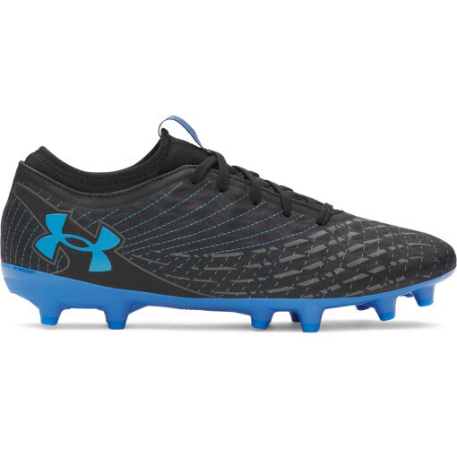 UNDER ARMOUR Buty piłkarskie korki uniseks Under Armour UA U Magnetico Select 5 FG czarne Czarny