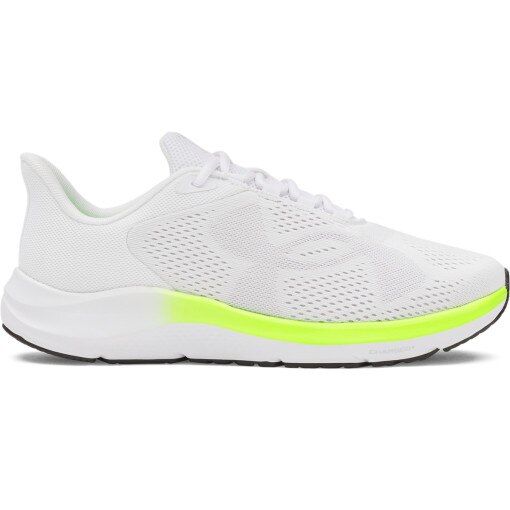 UNDER ARMOUR Meskie buty do biegania Under Armour UA Charged Pursuit 4 Big Logo  białe Biały
