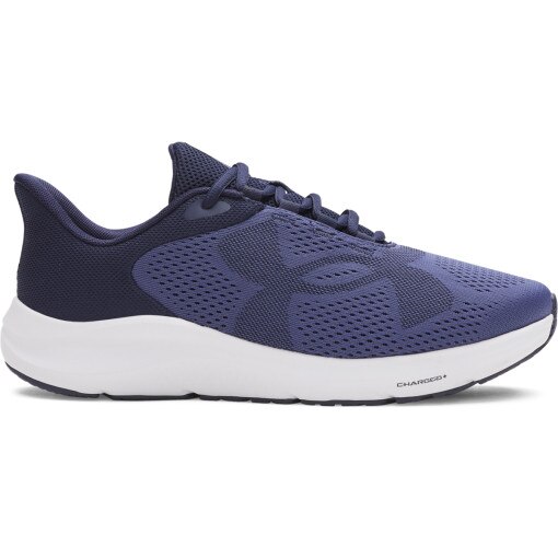 UNDER ARMOUR Meskie buty do biegania Under Armour UA Charged Pursuit 4 Big Logo  granatowe Granatowy