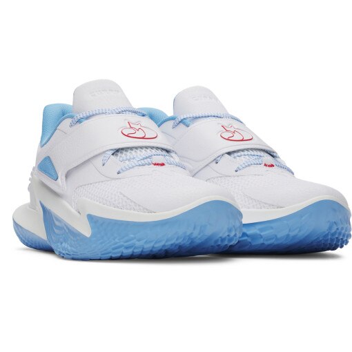 Buty do koszykówki uniseks Under Armour D. Fox 2 Lexington - białe