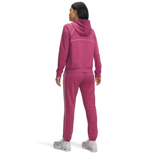 Damski dres komplet treningowy Under Armour UA Rival Tricot Tracksuit HD - różowy