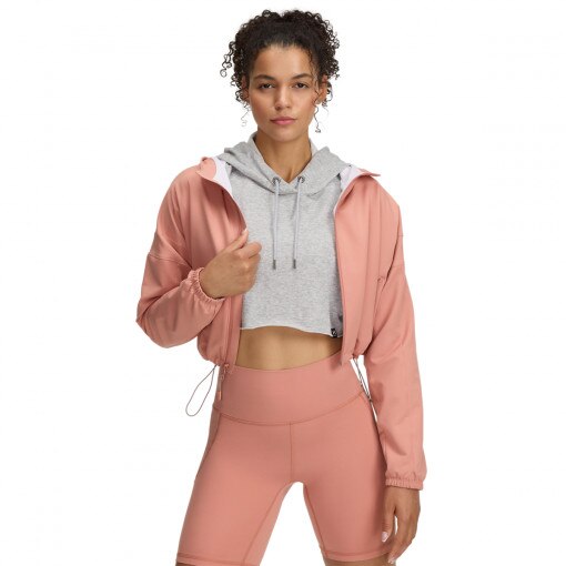 UNDER ARMOUR Damska kurtka przejściowa Under Armour UA Unstoppable Woven HD Jkt różowa Różowy