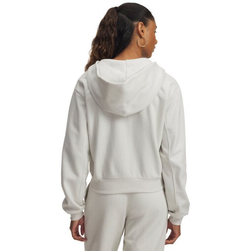 Damska bluza rozpinana z kapturem Under Armour UA Icon Vida Fleece - biała