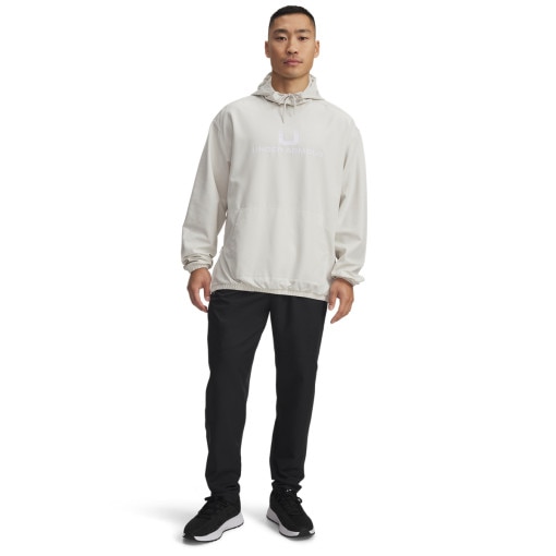 UNDER ARMOUR Męskie spodnie treningowe Under Armour UA Unstoppable Tapered Pants  czarne Czarny