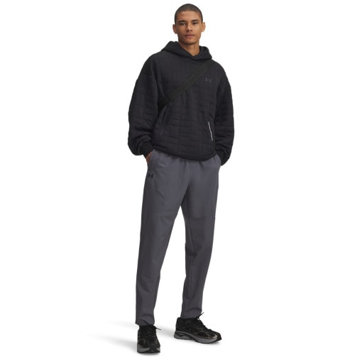 UNDER ARMOUR Męskie spodnie treningowe Under Armour UA Unstoppable Tapered Pants  szare Szary