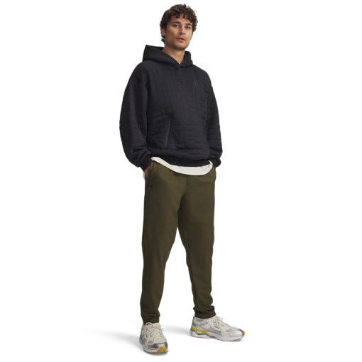 UNDER ARMOUR Męskie spodnie treningowe Under Armour UA Unstoppable Tapered Pants  khaki Khaki