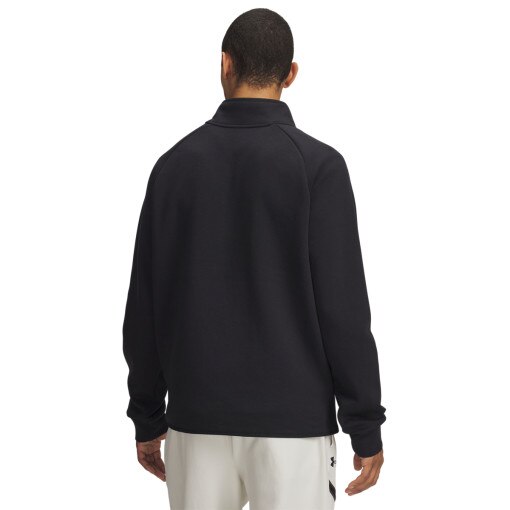 Męska bluza bez kaptura Under Armour UA Unstoppable Flc Half Zip - czarna