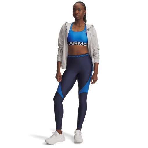 UNDER ARMOUR Damskie legginsy treningowe Under Armour HeatGear Rib  niebieskie Niebieski