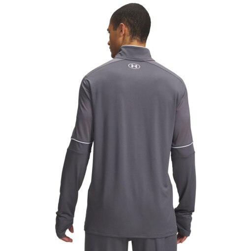 Męski long sleeve Under Armour UA M Challenger Training QZ - szary