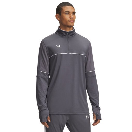 UNDER ARMOUR Męski long sleeve Under Armour UA M Challenger Training QZ  szary Szary