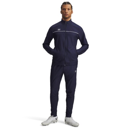 UNDER ARMOUR Męski dres komplet treningowy Under Armour UA M Challenger Tracksuit  granatowy Granatowy