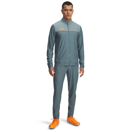 UNDER ARMOUR Męski dres komplet treningowy Under Armour UA M Challenger Tracksuit niebieski Niebieski