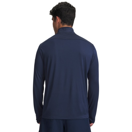 Męska bluza treningowa nierozpinana bez kaptura Under Armour UA Tech Utility 1/4 Zip - granatowa