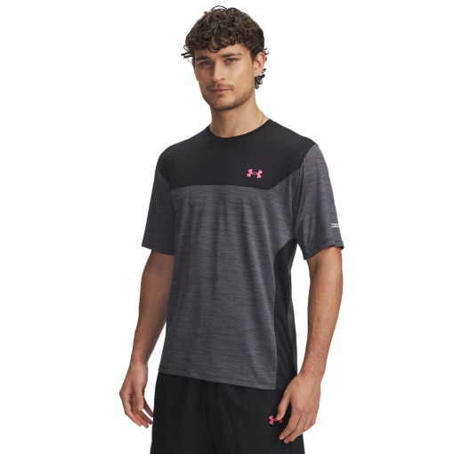 UNDER ARMOUR Męska koszulka treningowa Under Armour UA Tech Utility SS  szara Szary