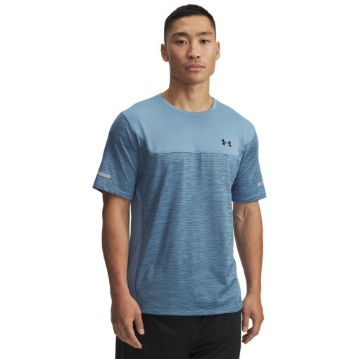 UNDER ARMOUR Męska koszulka treningowa Under Armour UA Tech Utility SS  niebieska Niebieski