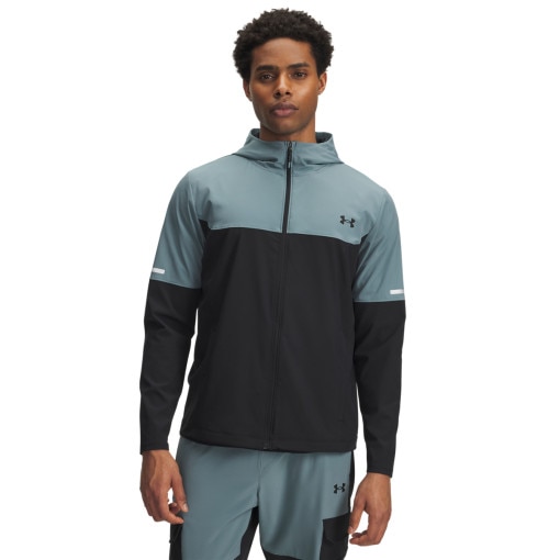  UNDER ARMOUR Męska kurtka treningowa Under Armour UA Tech Utility Woven  czarna Czarny