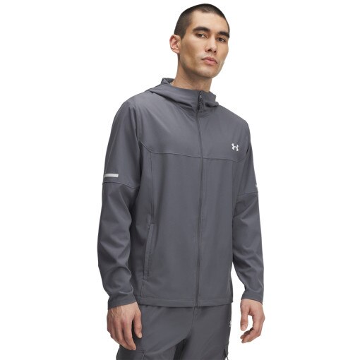 UNDER ARMOUR Męska kurtka treningowa Under Armour UA Tech Utility Woven  szara Szary