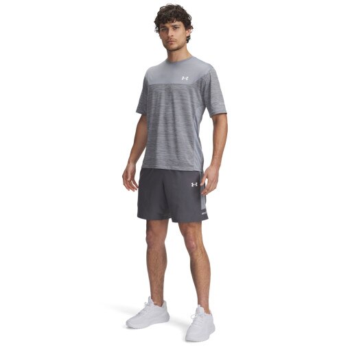 UNDER ARMOUR Męskie spodenki treningowe Under Armour UA Tech Utility Shorts szare Szary