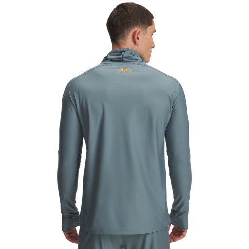 Męski longsleeve treningowy Under Armour UA M Challenger Pro Wintr LS - niebieski