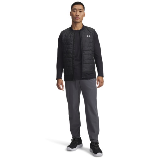 UNDER ARMOUR Meskie spodnie do biegania Under Armour UA Velociti Pro Storm Pants  szare Szary