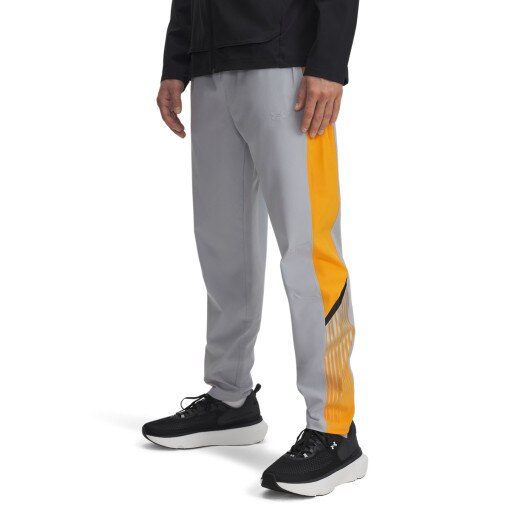 Męskie spodnie do biegania Under Armour  UA Velociti Storm Pant - szare