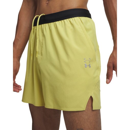 Męskie spodenki treninogwe Under Armour UA Halo Train Short - żółte