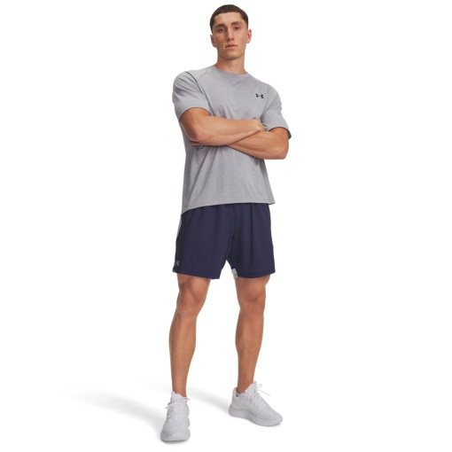 UNDER ARMOUR Męskie spodenki treningowe Under Armour UA Tech Vent 2in1 Short  granatowe Granatowy