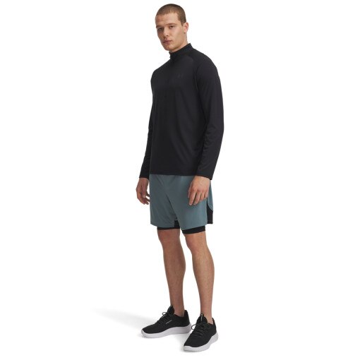 UNDER ARMOUR Męskie spodenki treningowe Under Armour UA Tech Vent 2in1 Short  niebieskie Niebieski